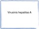 Hepatitas A skaidrės
