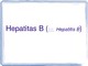 Hepatitas B skaidrės