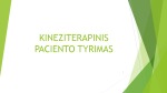 Kineziterapijos paciento radikulopatijos ištyrimas 1