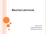 Baletas Lietuvoje 1