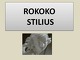 Rokoko stilius projektas 