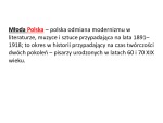 Sztuka oraz muzyka młodej polski 2