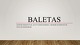 Baletas skaidrės