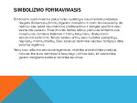 Simbolizmo idėjos 2