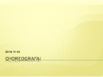 Choreografai profesija skaidrės 1
