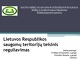 Lietuvos Respublikos saugomų teritorijų teisinis reguliavimas