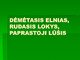 Gyvūnų pristatymas: Dėmėtasis elnias, rudasis lokys, paprastoji lūšis