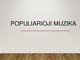 Populiarioji muzika