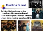 Muzika žanrai ir stiliai 3
