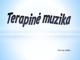 Terapinė muzika