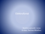 Elektrofonai 1