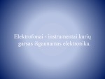 Elektrofonai 2