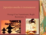 Japonijos instrumentai 1