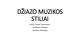 Džiazo muzikos stiliai 