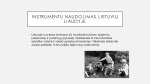 Lietuvių liaudies autentiški ir atsineštiniai instrumentai 2