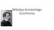 Mikołaja Konstantego Cziurlionisa