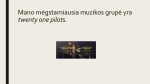 Muzikos grupė: Twenty one pilots 2