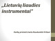 Leituvių liaudies instrumentai