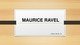 Maurice ravel