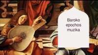 Baroko epochos muzika skaidrės 1