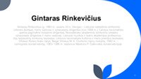 Menininkas Gintaras Rinkevičius 2