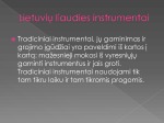 Lietuvių liaudies instrumentai skaidrės 2