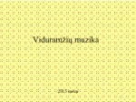Viduramžių muzika skaidrės 1