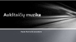 Aukštaičių muzika skaidrės 1