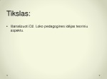 Džono Loko pedagoginės idėjos 2