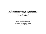 Marijos Montessori pedagogika 1