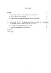 Pedagogų ir tėvų bendradarbiavimas ikimokyklinėje ugdymo įstaigoje 2