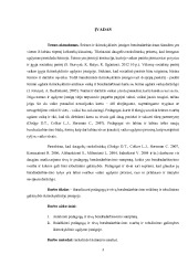 Pedagogų ir tėvų bendradarbiavimas ikimokyklinėje ugdymo įstaigoje 3