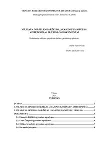Lopšelio-darželio apibūdinimas ir veiklos dokumentai 1
