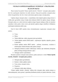 Lopšelio - darželio strateginio plano analizė 3