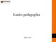 Lauko pedagogika
