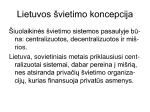 Švietimo sistema 2