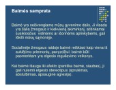 Vaikų baimės ir jų Įveikimo būdai 2