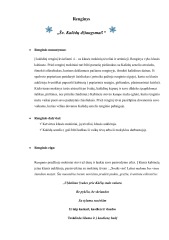 Šv. Kalėdų renginio scenarijus 1