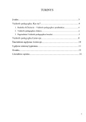 Šteinerio ugdymo sistema ir šiuolaikinis ugdymas Lietuvoje 2