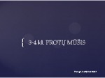 Protų mūšis pradinukams 1