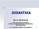 Didaktika konspektas
