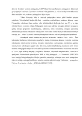 Pedagoginės minties raida 2