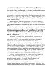 Pedagoginės minties raida Lietuvoje ir pasaulyje lyginamuoju aspektu 2
