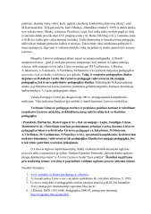 Pedagoginės minties raida Lietuvoje ir pasaulyje lyginamuoju aspektu 3