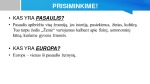 Europos Sąjunga ir jos reikšmė 2