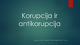 Korupcija ir antikorupcija skaidrės