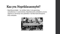 Skaidrės apie nepriklausomybę 2