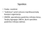 Lietuvos nepriklausomybės atkūrimas ir naujų raidos vektorių pasirinkimas 3