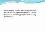 Europos Sąjungos valdžios institucijos 3