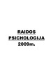 Raidos psichologija 